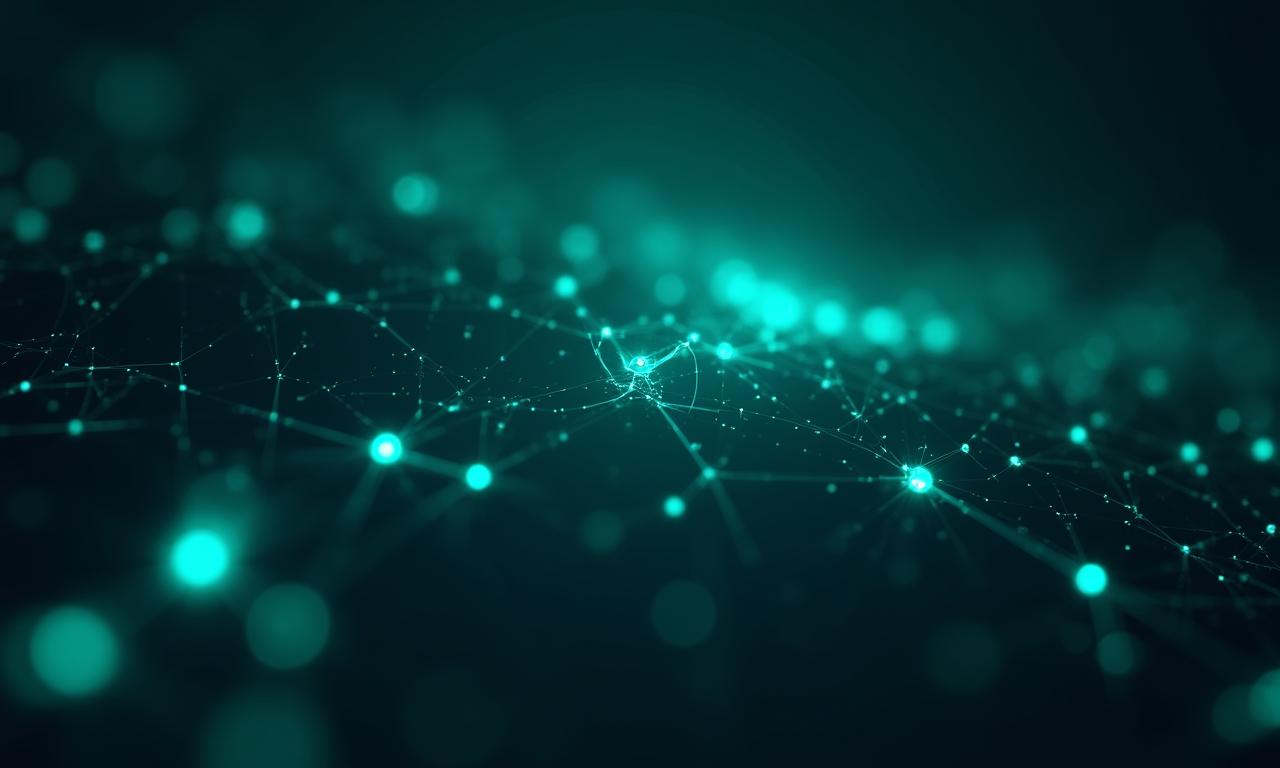 Visualização abstrata de segurança financeira e dados digitais