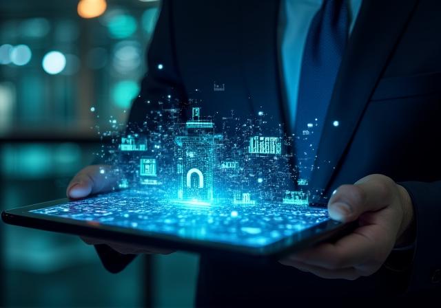 Interface de segurança digital avançada em ambiente fintech